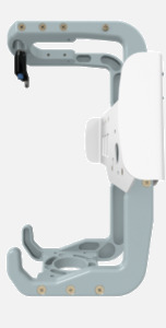 Hillaero AERONOX V2 FAA certified mountable bracket for Air Ambulance Airmed Helicopter or Fixed Wing Aircraft SIDE